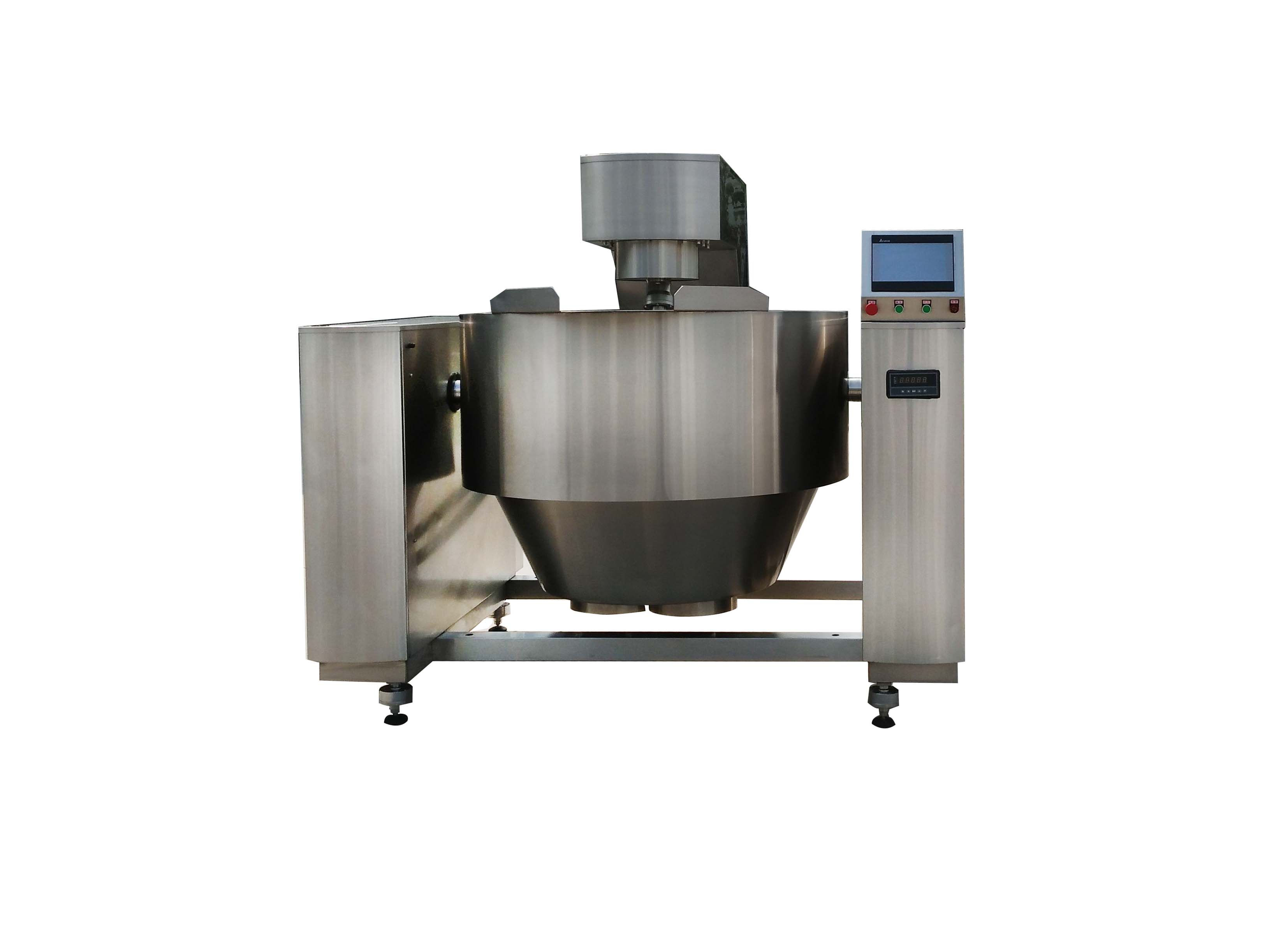 不銹鋼電磁加熱炒鍋 不銹鋼電磁加熱炒鍋