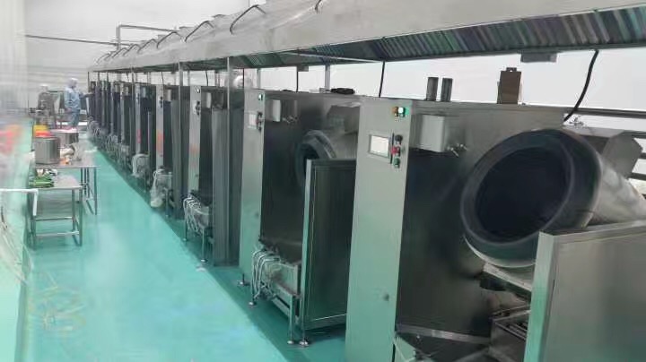 智能電磁加熱炒菜機器人 智能電磁加熱炒菜機器人